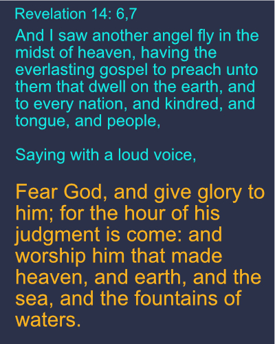 The First Angel's Message